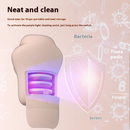 Multi Functional Electric Foot Grinder Purple Charging Type